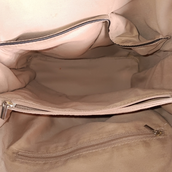 Chaco Black and Cream Monogram Backpack🍒 - Picture 4 of 4